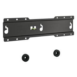 Meliconi CME SLIM ES400 Wall Mount for TVs/Monitors, Black (50kg Capacity)