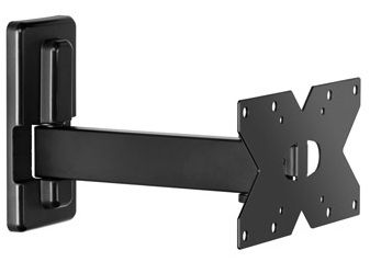 Meliconi Wall Mount for Flat Screen TVs (ER120, Black)