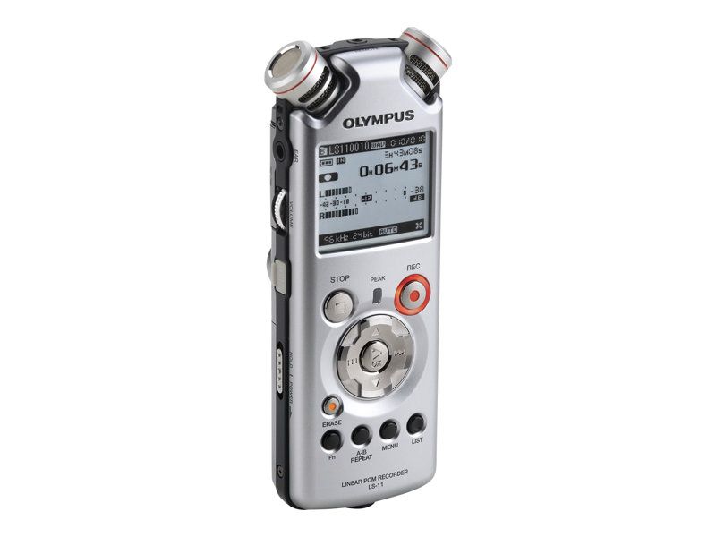 Enregistreur vocal numérique Olympus LS-11 8 Go Argent