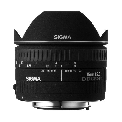 Sigma Objectiv EX - Fisheye Function - 15mm - f/2.8 DG - Sony A-type