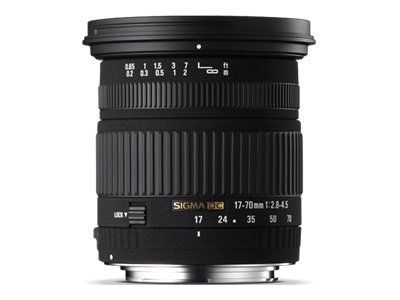 Sigma Zoom Lens - 17-70mm f/2.8-4.5 DC - Nikon D