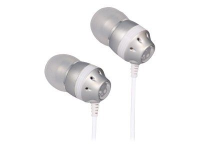 Skullcandy INK'D Earbuds - 3.5mm Jack, Silver
