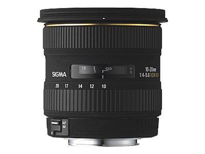 Sigma Objectiv EX Wide-Angle Lens - 10-20mm f/4.0-5.6 DC HSM