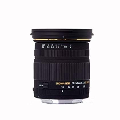Sigma Zoom Lens - 18-50mm f/2.8 DC Macro - Canon EF