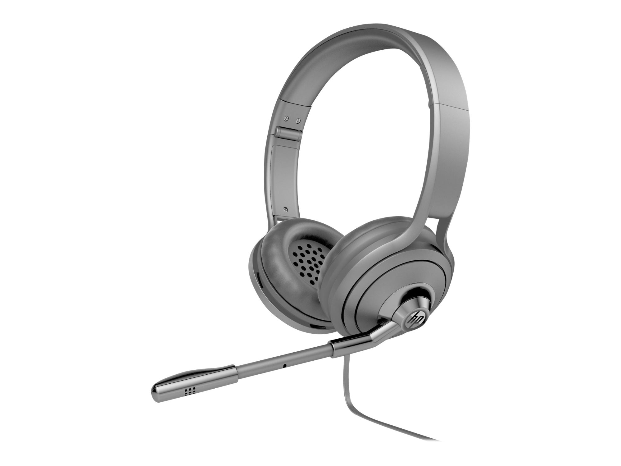 HP 500 - Headset - Circum-aural - Wired - USB
