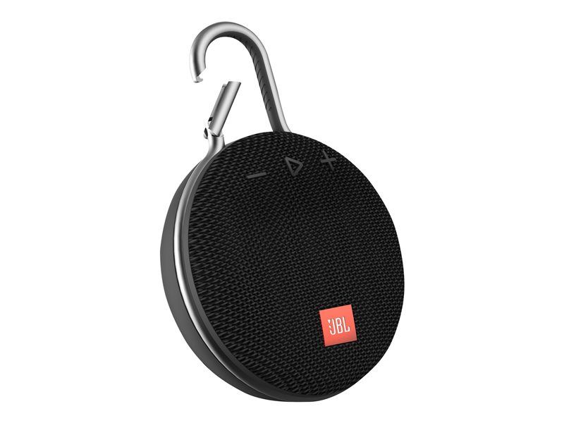 JBL Clip 3 - Haut-parleur - pour utilisation mobile - sans fil - Bluetooth - 3.3 watt - noir
