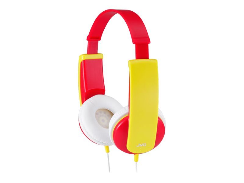 JVC HA-KD5 Over-Ear Headphones - Red