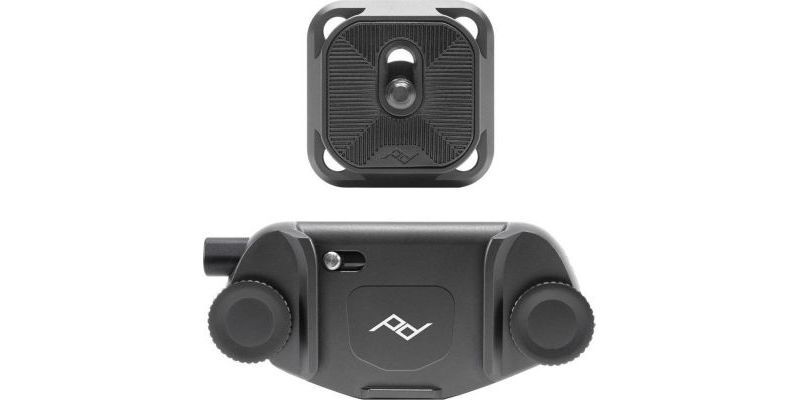 Peak-Design Clip V3 Black with Plate - Camera Mounting System