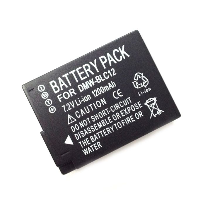 Panasonic DMW-BLC12 Li-ion Battery 1200mAh for Panasonic DMC-GH2, DMC-FZ