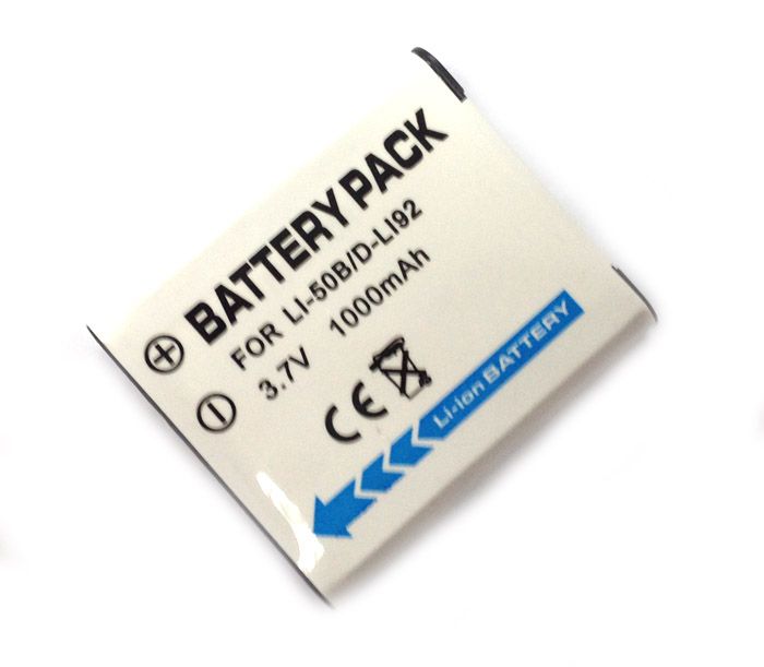 Mondpalast Li-ion Battery 1000mAh (Li-50B) for Olympus and Ricoh