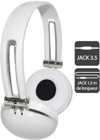 Browniz Moon White Headphone