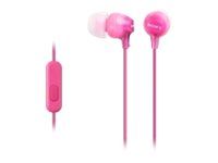Sony MDR-EX15AP - EX Series In-Ear Headphones with Mic - Pink