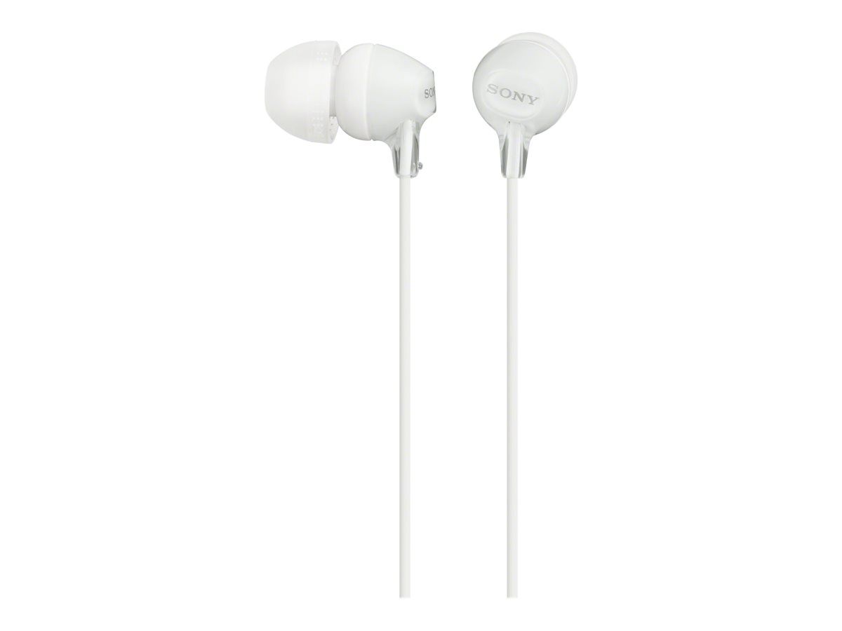 Sony MDR-EX15LP - EX Series Earbuds - White