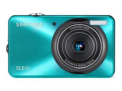 Samsung ST45 Digital Camera - 12.2MP - 3x Optical Zoom - 31MB Flash - Blue
