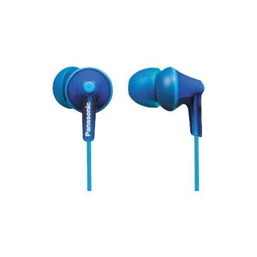 Auriculares Panasonic Ergofit RP-HJE125E-A, con conector de 3.5 mm, azul