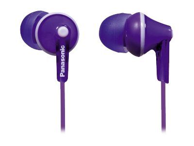 Panasonic Ergofit Headphones - RP-HJE125 (Purple)