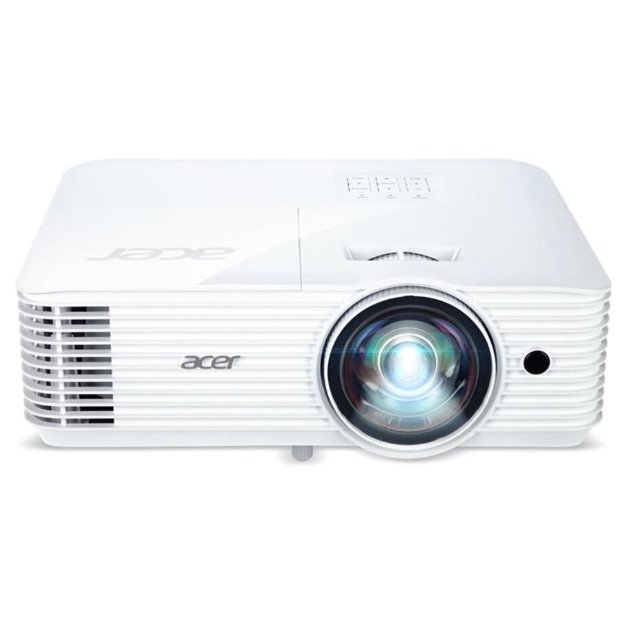 Acer S1286H - DLP Projector - Portable - 3D - 3500 Lumens - XGA (1024 x 768) - 4:3 - Fixed Short-Throw Lens