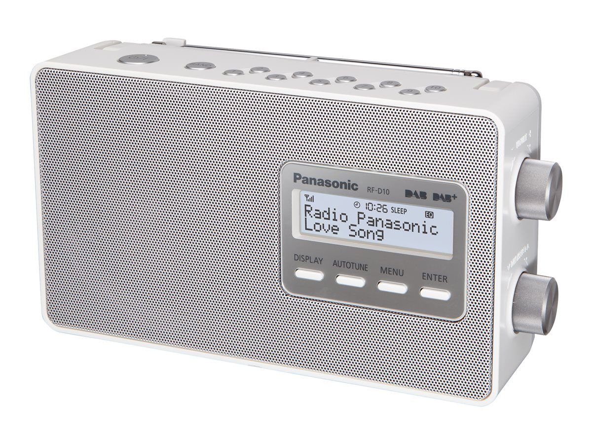 Panasonic Portable DAB Radio - 2 Watt - White