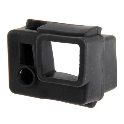Caja de protección de silicona Ebtek para GoPro Hero 3+, Negra