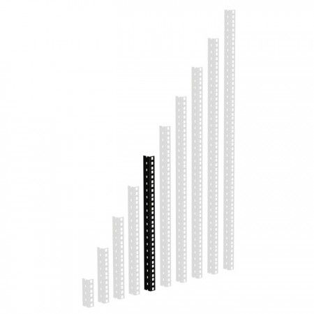 Adam Hall 10U Steel Rack Profile, 2mm