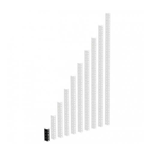 Profilé de rack en acier Adam Hall, 2 mm, 2U