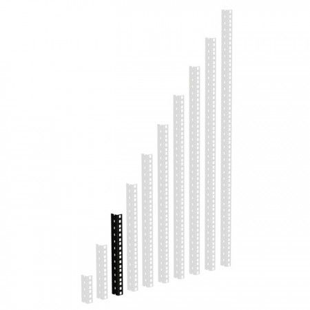 Adam Hall 6U Steel Rack Profile, 2mm