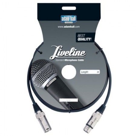 Adam Hall XLR Microphone Cable - 3 Meters