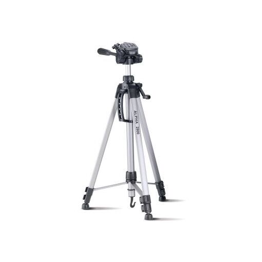 Tripode Cullmann Alpha 2800 (Aluminio, 3 secciones, Altura máxima: 184,5 cm, Altura mínima: 67,5 cm, Capacidad de carga: 2,5 kg)