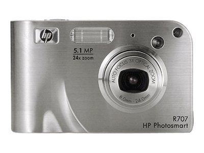 HP Compact Camera - 5.1 MP - 3x Optical Zoom - 32MB Flash