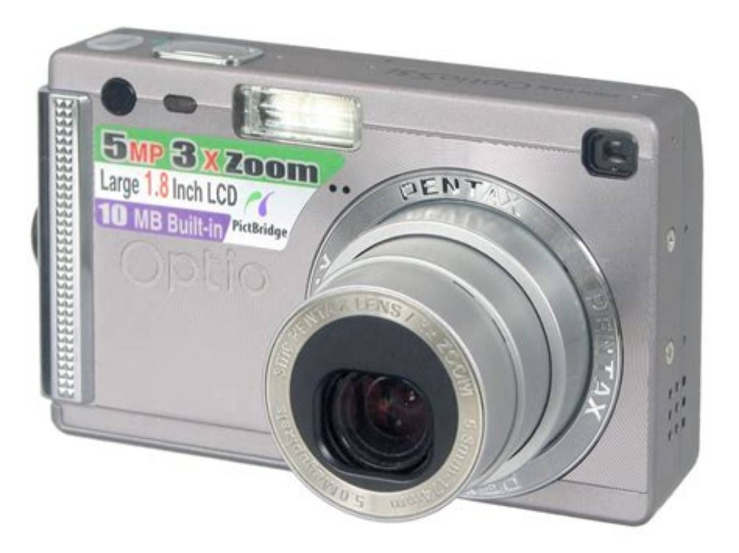 Ricoh Compact Camera - 5.0MP - 3x Optical Zoom