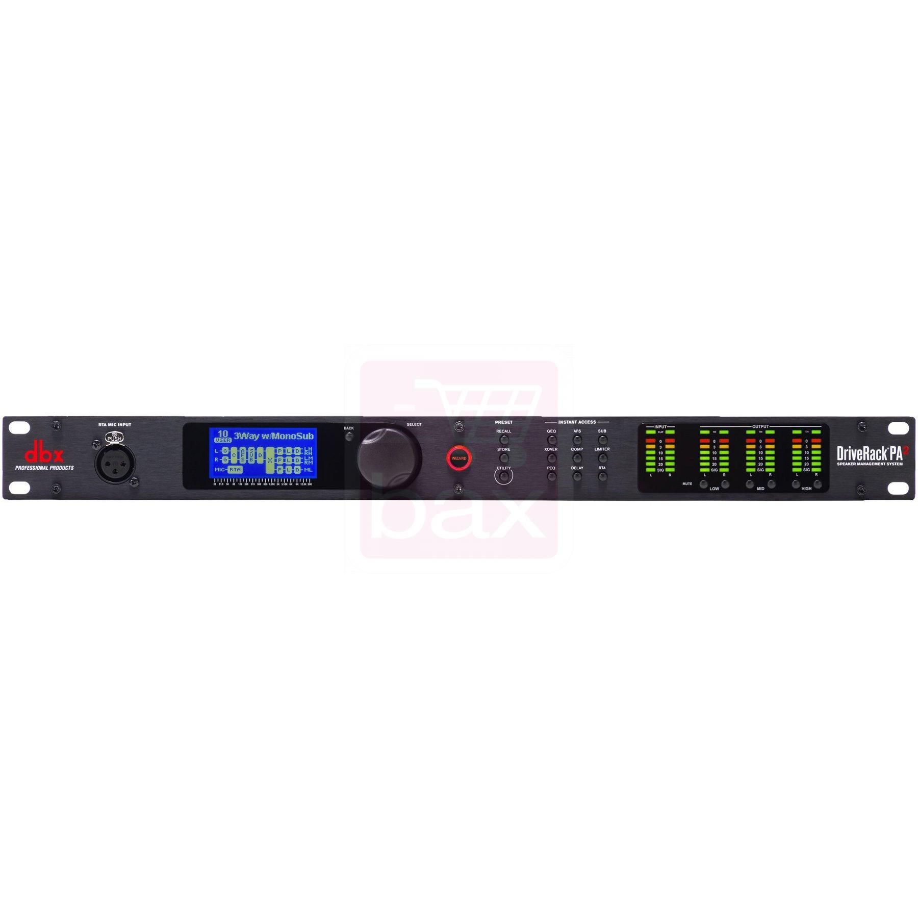 DBX PA2 Multi-Purpose Speaker Processor