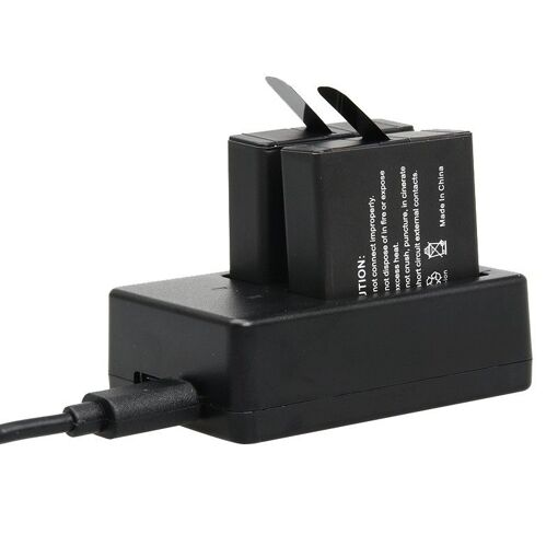 Wewoo Double Battery Charger for GoPro HERO5 AHDBT-501