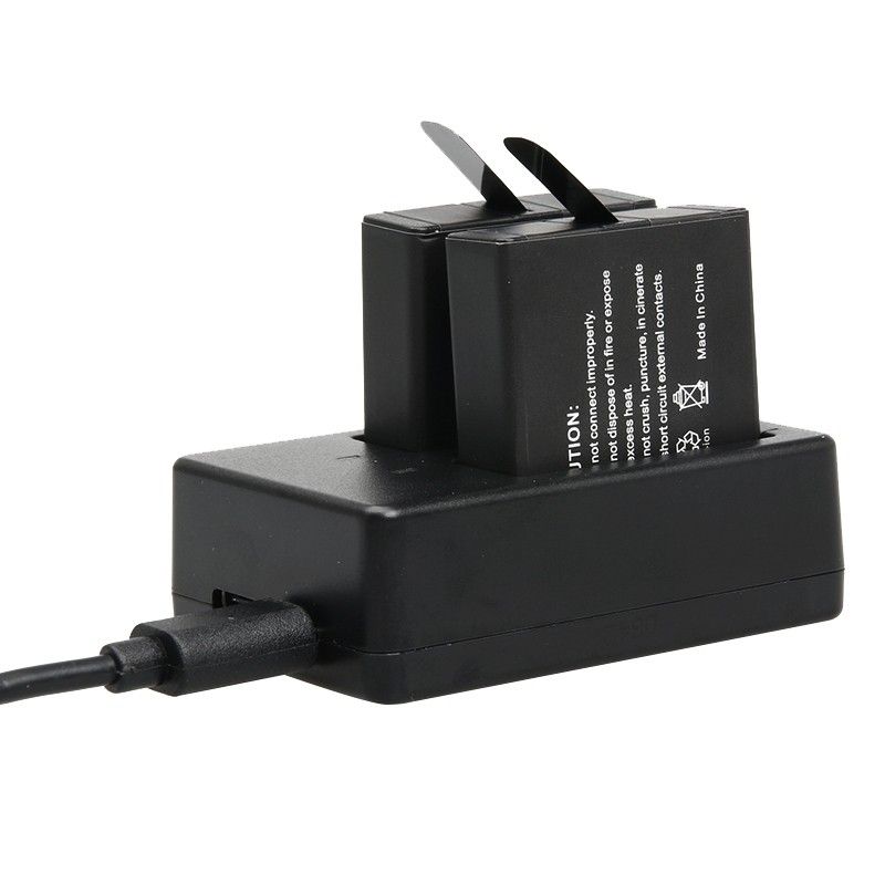 Chargeur de batterie double Wewoo pour GoPro HERO5 AHDBT-501