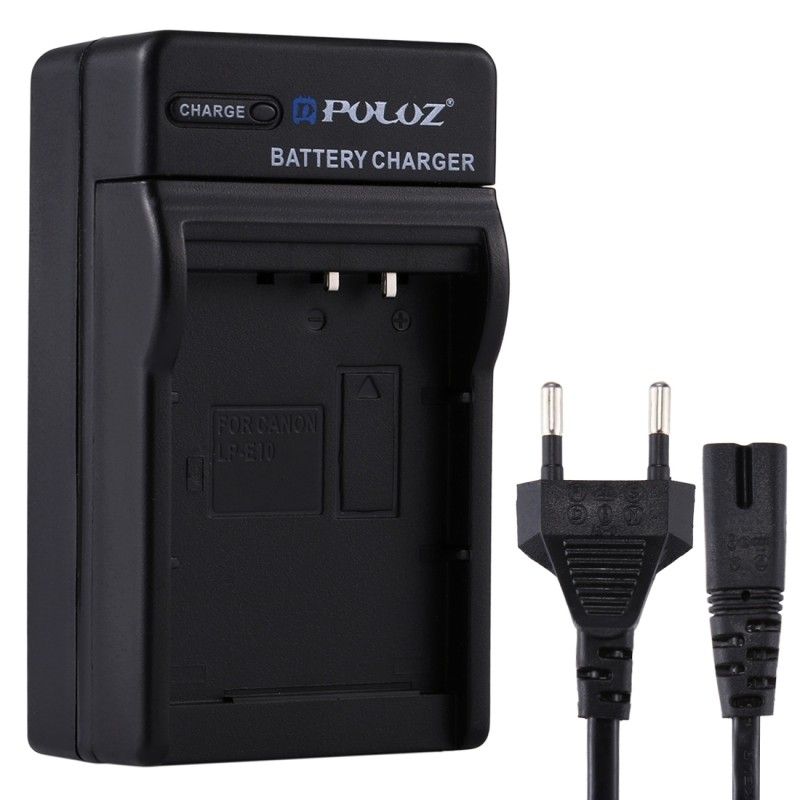 Wewoo EU Plug Battery Charger with Cable for Canon LP-E10