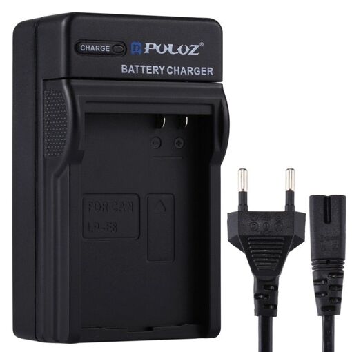 Cargador de batería Wewoo con cable para Canon LP-E8 (con toma de corriente UE)