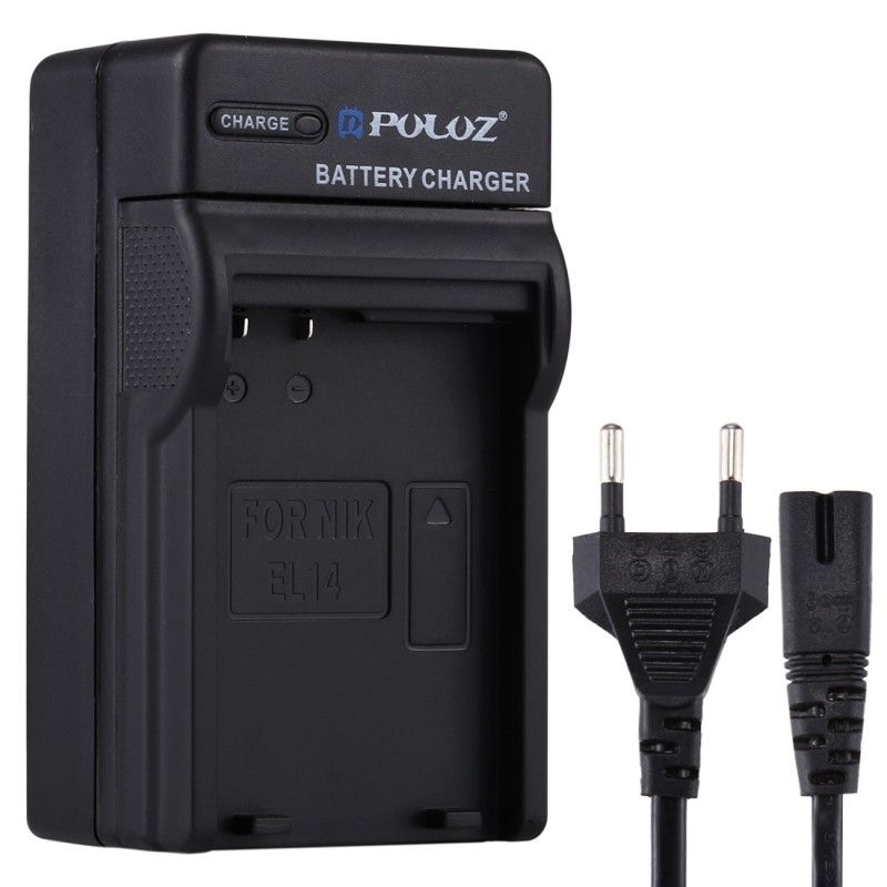 Wewoo EU Plug Battery Charger with Cable for Nikon EN-EL14