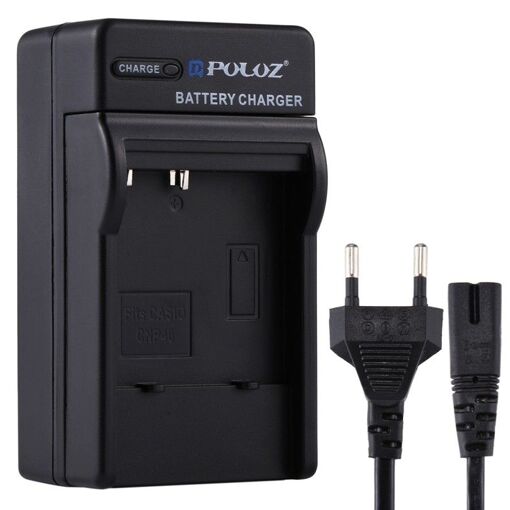 Cargador de batería Wewoo con cable para CASIO CNP40 (Enchufe UE)