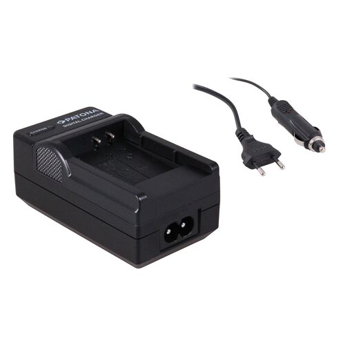 Cargador de batería Weweo con cable UE para Sony NP-BG1