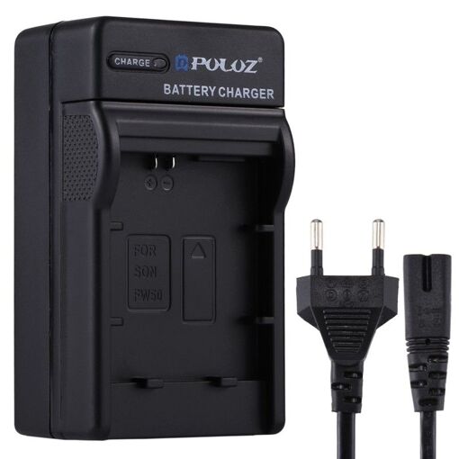Cargador de batería Weweo con cable para Sony NP-FW50