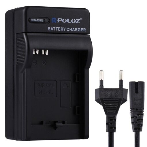Cargador de batería Weweo con cable UE para Canon NB-5L