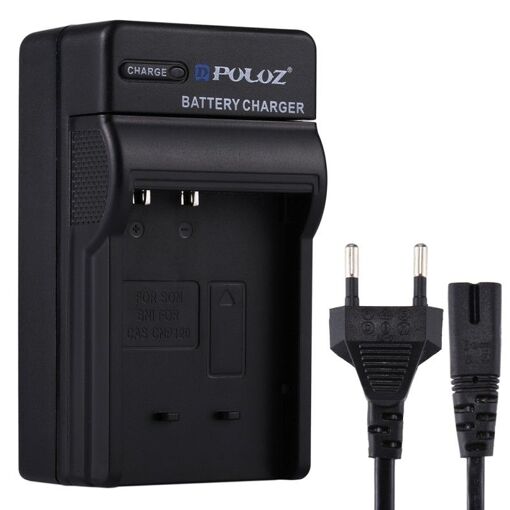 Cargador de batería Wewoo con cable para Casio CNP120 (Enchufe UE)