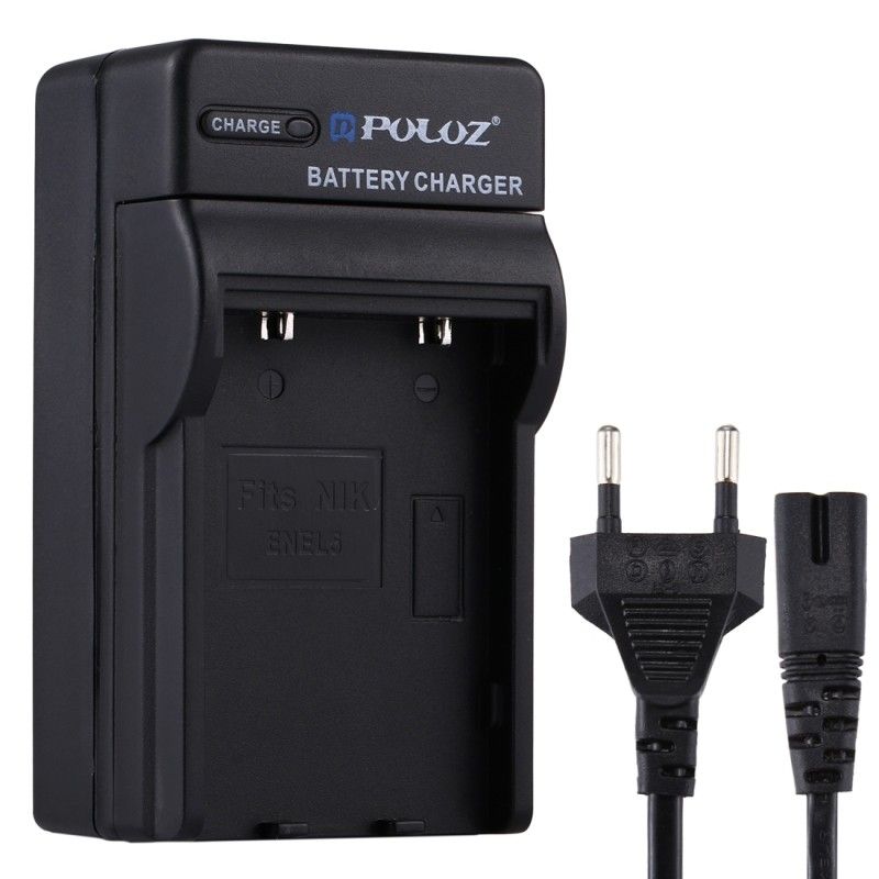 Wewoo EU Plug Battery Charger with Cable for Nikon EN-EL5