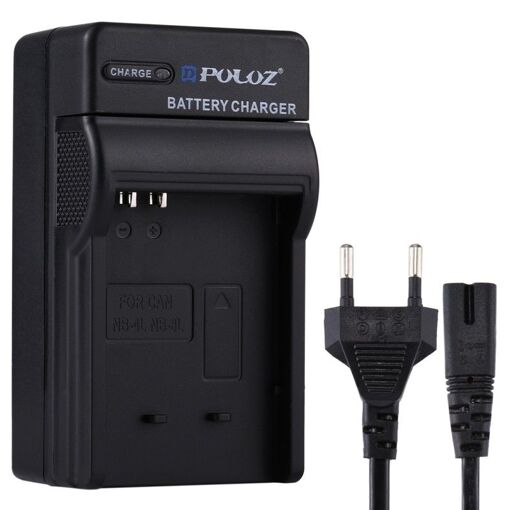 Cargador de batería Wewoo con cable UE para Canon NB-4L / NB-8L