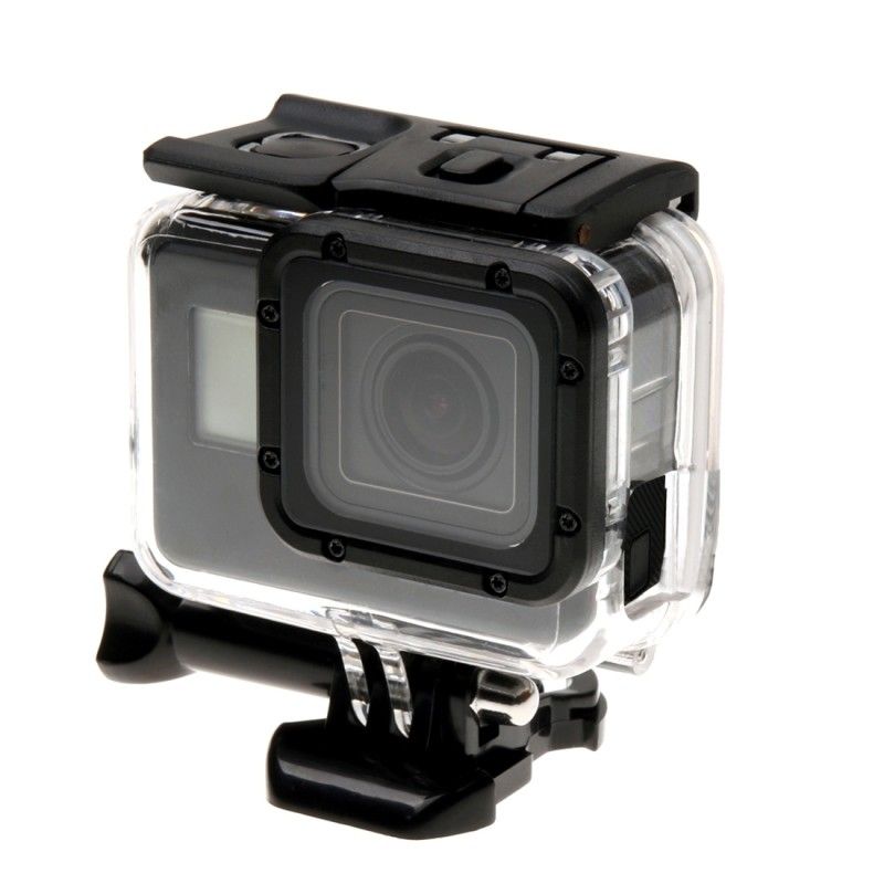 Wewoo GoPro HERO6/5 Skeleton Case with Hollow Back Cover and Mount Loop