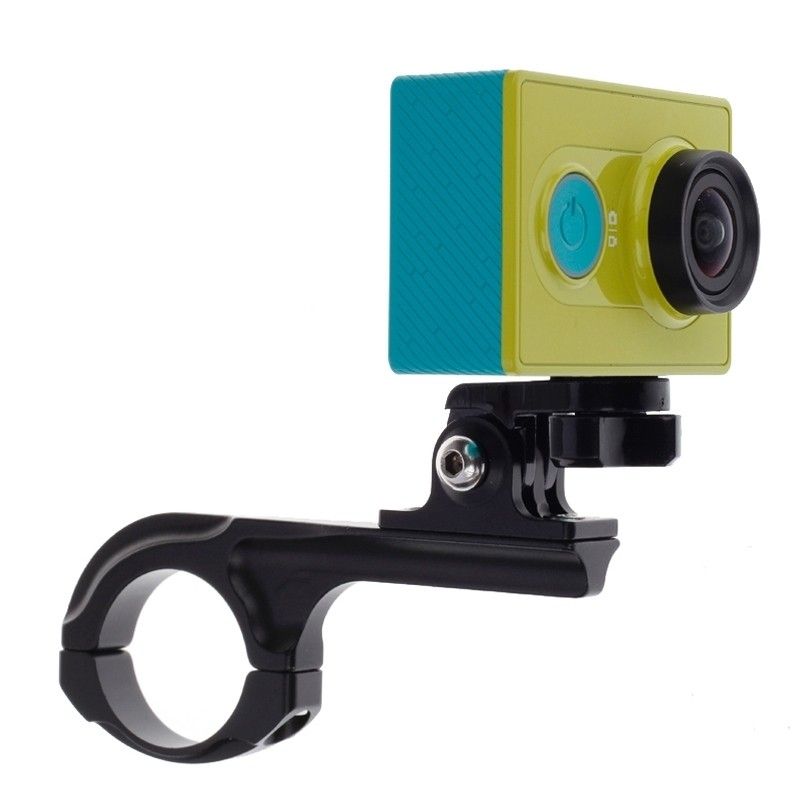 Soporte para manillar Wewoo para cámara GoPro y Xiaomi Yi, negro