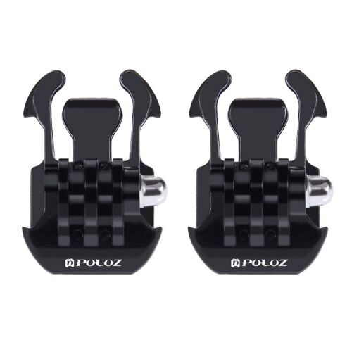 Weweo GoPro Mount for HERO6/5/4 Session, 4/3+ and Xiaomi Action Cameras, 2-Piece Horizontal Quick Release Buckle