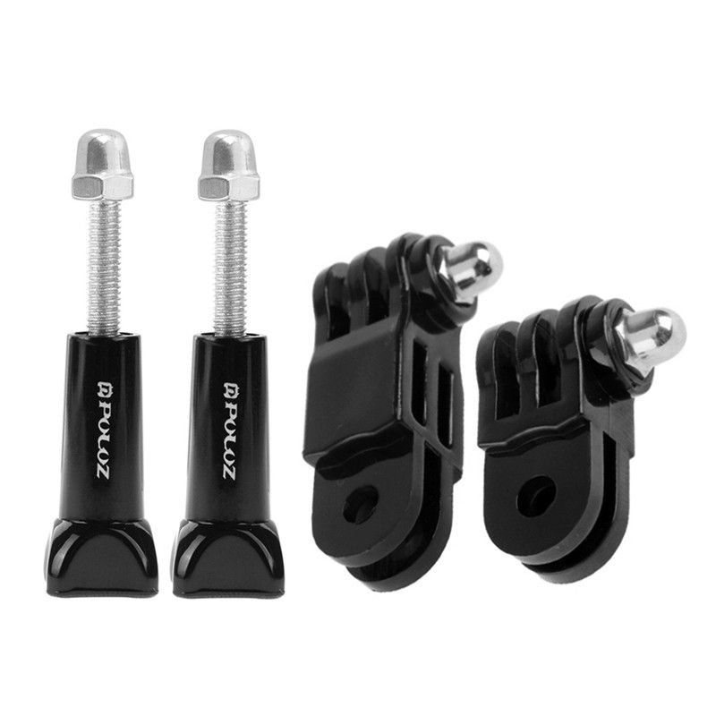 Weweo GoPro Mount for HERO6, 5, Session, 4, 3+ and Xiaomi Action Cameras, Adjustable 3-Way Pivot Arm with 2 Long Screws