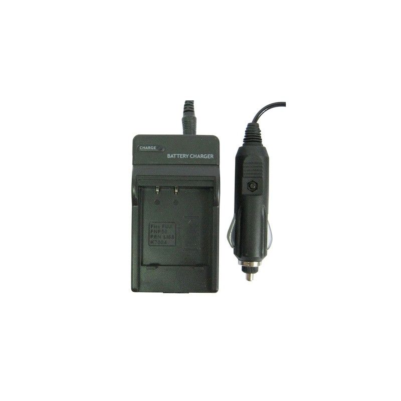 Wewoo 2-in-1 Battery Charger for Fuji FNP50, Black