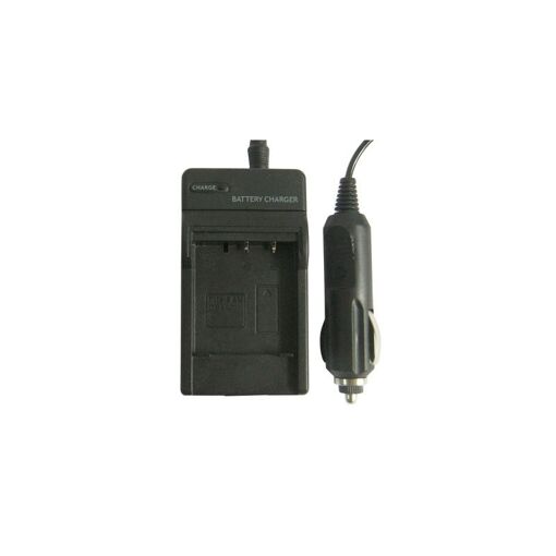 Cargador de batería 2 en 1 para cámara digital SANYO DBL20 por Wewoo, Negro