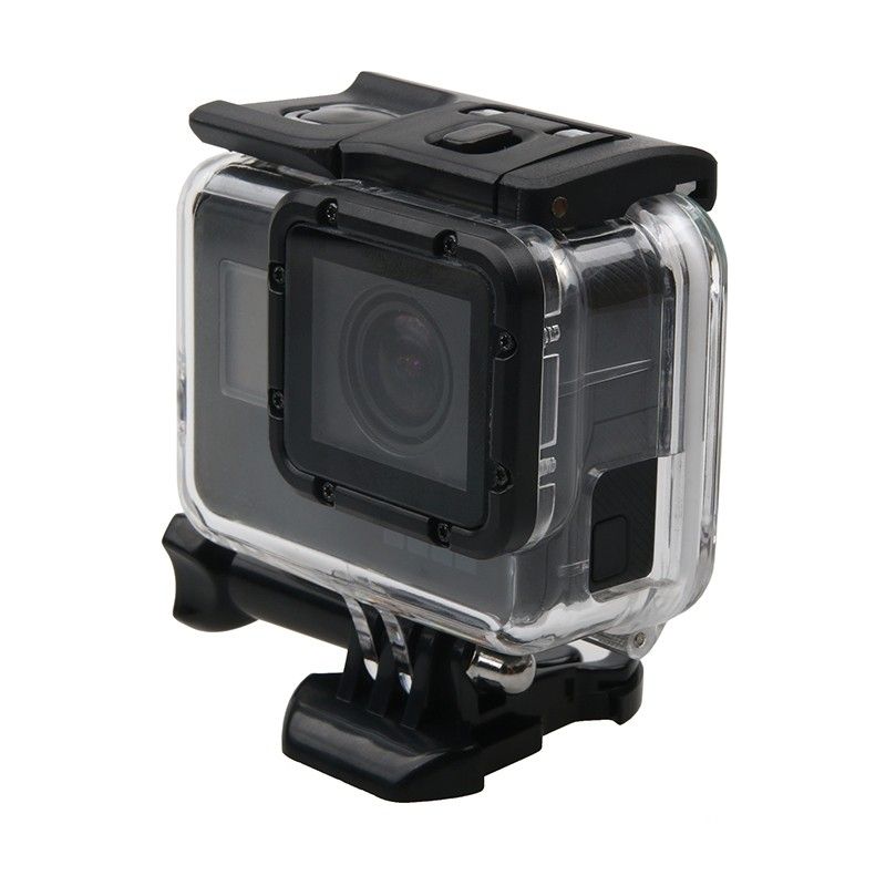 Wewoo GoPro HERO6/5 Skeleton Case with Hollow Back Cover and Mounting Base Loop
